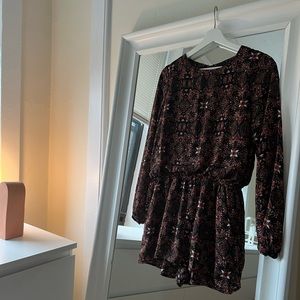 Open back romper